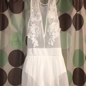 Sheer dress body suit!